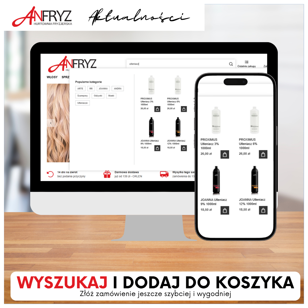 Wyszukaj i dodaj do koszyka