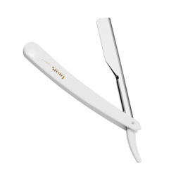 Brzytwa fryzjerska plastikowa Focus biała