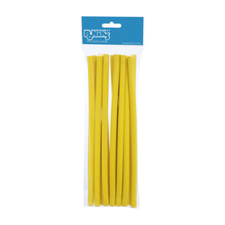 PONIKS Papiloty 12szt. żółte
