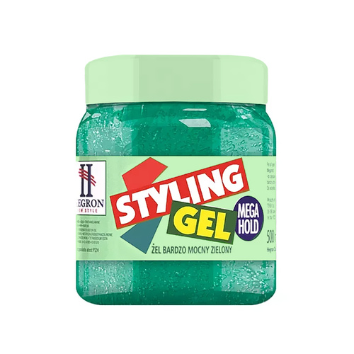 HEGRON Żel Zielony Mega Hold 500ml