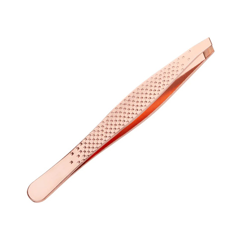 SNIPPEX Pęseta skośna rose gold