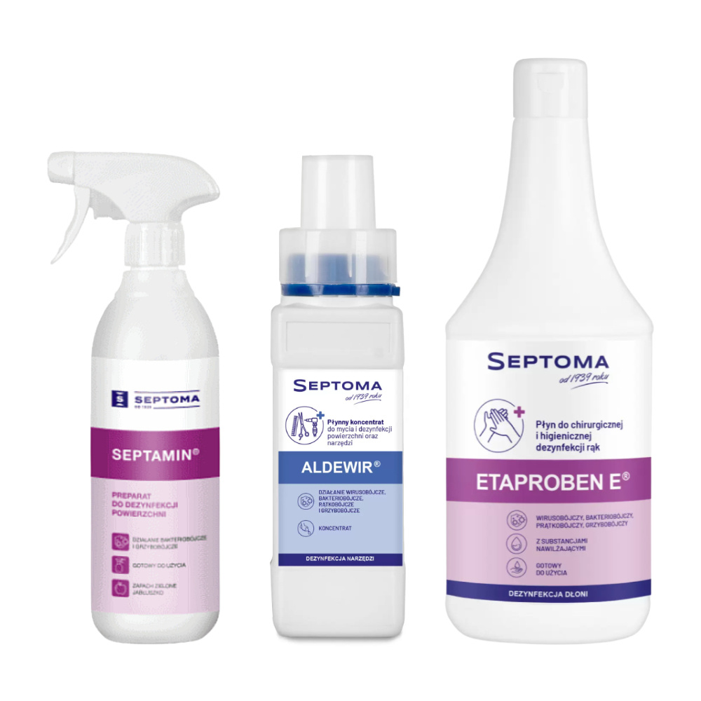 SEPTOMA Zestaw do dezynfekcji narzędzi i powierzchni