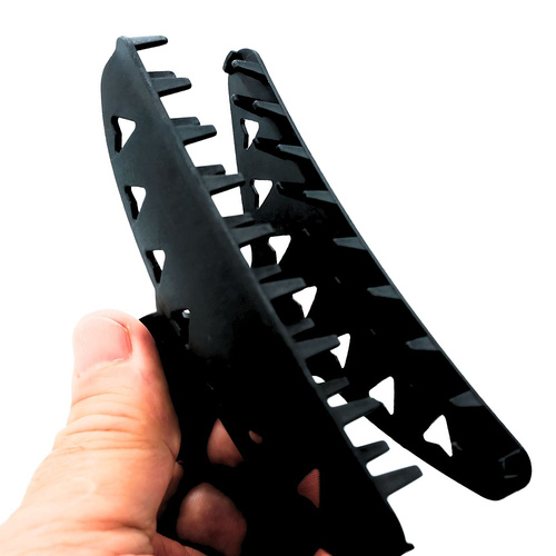 ARTE Klamra motylek z zębami 6szt.