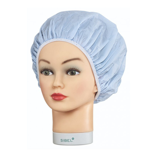 SIBEL Czepek cienki kolor z gumką