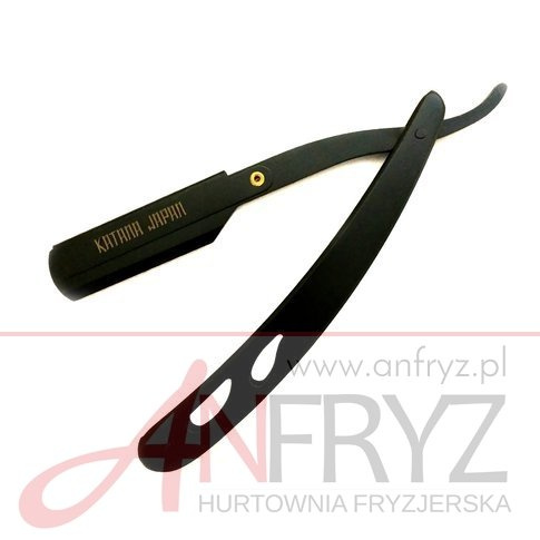 Brzytwa fryzjerska czarna