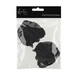 ARTE Siatka na włosy czarna 2szt.