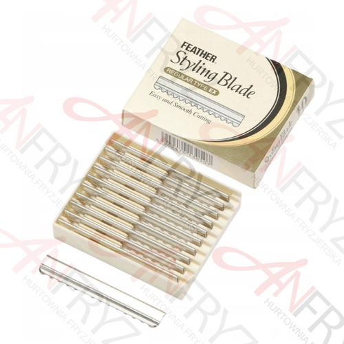 FEATHER Ostrza do noża chińskiego 10szt.