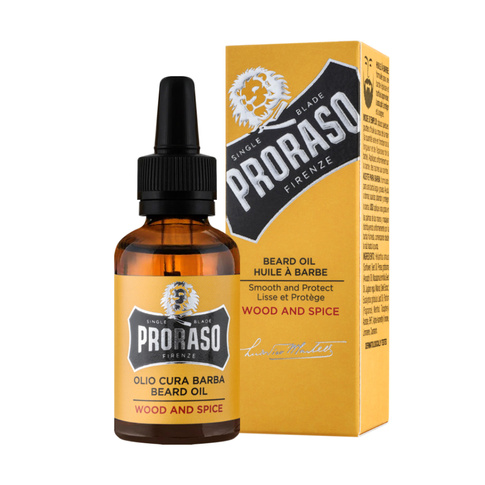 PRORASO Olejek do brody Wood&Spice 30ml