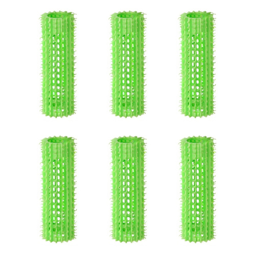 OLIVIA GARDEN Wałki JET Zielony 20mm 6szt.