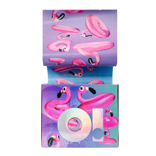 O! TOOLS Folia aluminiowa ryflowana Flamingo 100m