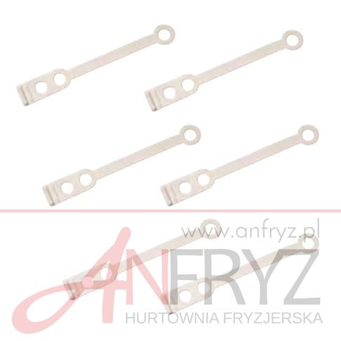 SIBEL Gumki do trwałej krótkie płaskie 73mm 50szt.