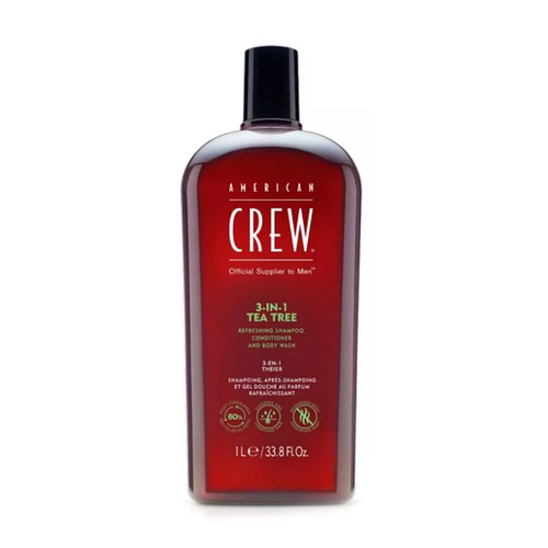 AMERICAN CREW Szampon 3w1 Tea Tree 1000ml