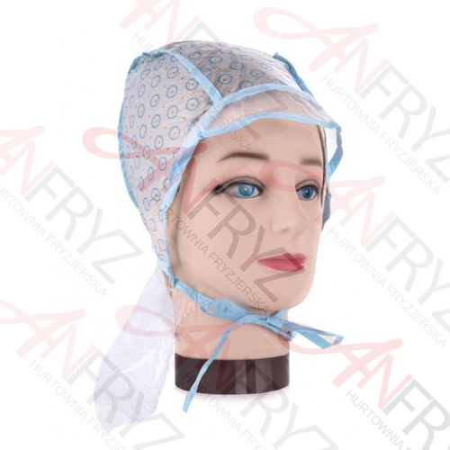 Czepek do pasemek 5 szt. + szydełko