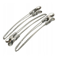 PONIKS Klipsy metalowe długie 6szt.