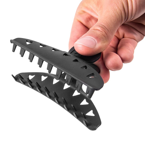 ARTE Klamra motylek z zębami 6szt.