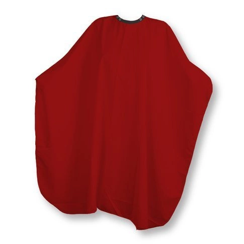 Peleryna fryzjerska - Czerwona