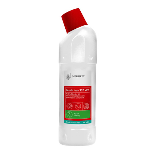 MEDISEPT MEDICLEAN 320 Żel do WC 750ml