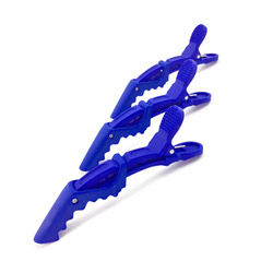 IZA Klipsy krokodylki niebieskie 6szt.