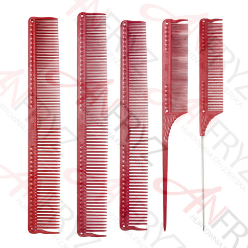 JRL Zestaw grzebieni STYLING COMB SET + Etui