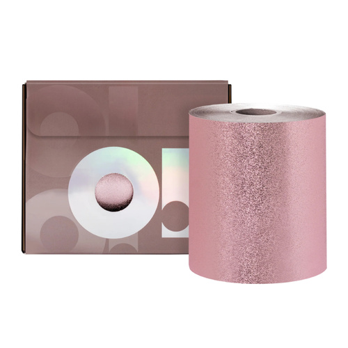 O! TOOLS Folia aluminiowa ryflowana Rose Gold 100m