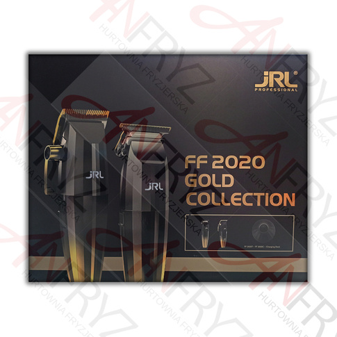 JRL Zestaw GOLD Maszynka + Trymer + Stacja