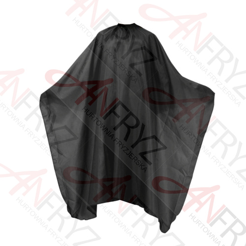 Peleryna fryzjerska Czarna