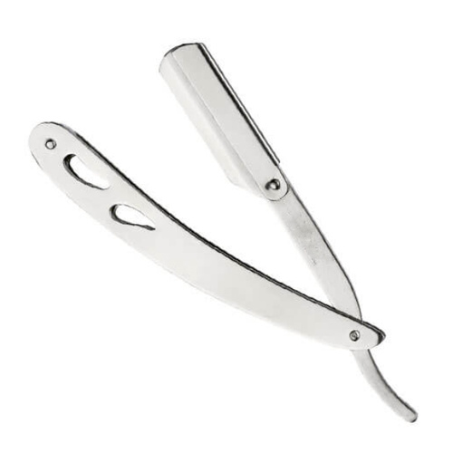 Brzytwa fryzjerska Srebrna Katana