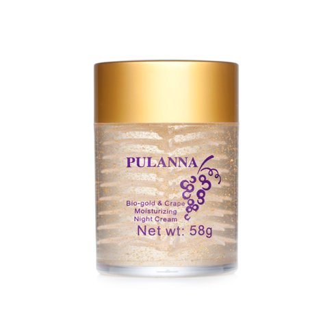 PULANNA BIO-GOLD & GRAPE Krem nocny 58g