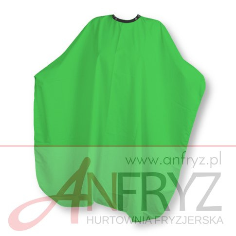 Peleryna fryzjerska - Zielony groszek