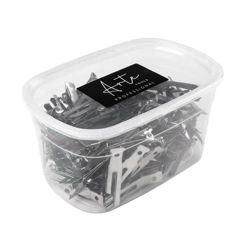 ARTE Klips metalowy podwójny 46mm