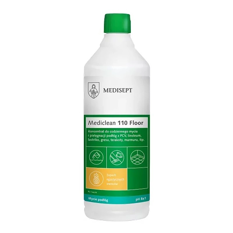 MEDISEPT MEDICLEAN 110 Floor Płyn Egzotyczne Owoce 1L