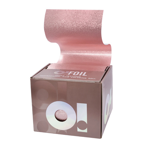 O! TOOLS Folia aluminiowa ryflowana Rose Gold 100m