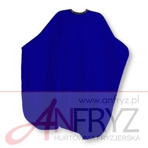 Peleryna fryzjerska - Niebieska